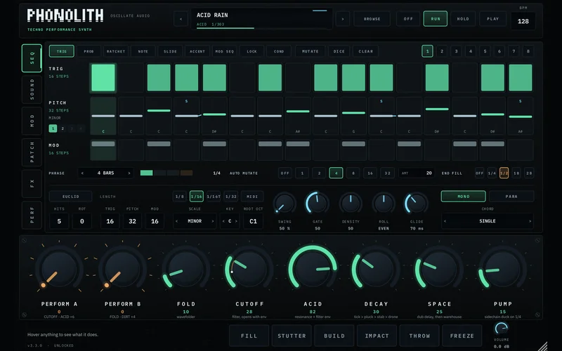 PHONOLITH interface