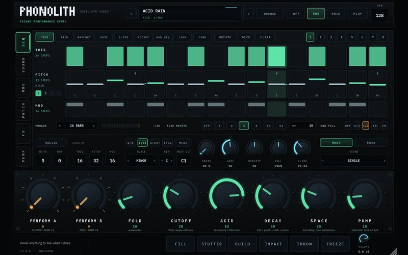 PHONOLITH interface